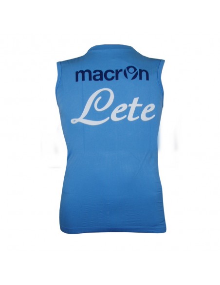 SSC NAPOLI LIGHT BLUE GOALKEEPER SLEEVELESS COMPRESSION SHIRT