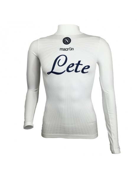 WHITE LS AWAY COMPRESSION SHIRT SSC NAPOLI