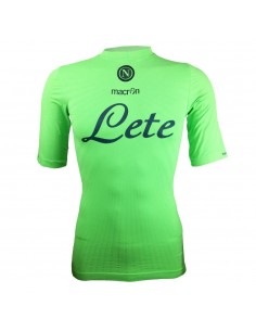 MAGLIA A COMPRESSIONE PORTIERE VERDE FLUO SSC NAPOLI