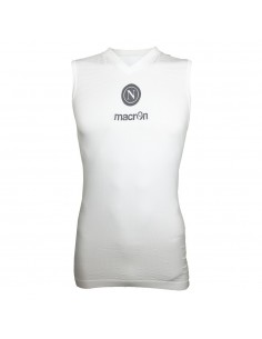 SSC NAPOLI WHITE SL HOME COMPRESSION SHIRT