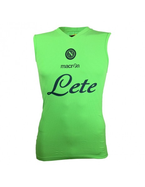 SSC NAPOLI SLEEVELESS GREEN COMPRESSION SHIRT