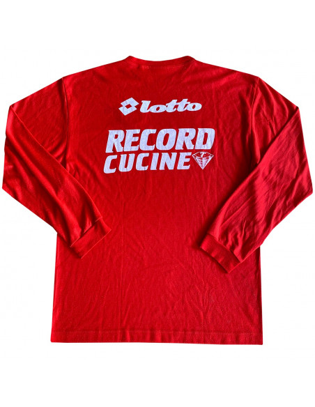 MAGLIA ALLENAMENTO LOTTO RECORD CUCINE ROSSA ML