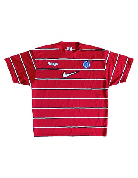 MAGLIA ALLENAMENTO NAPOLI ROSSA NIKE 1997/1998