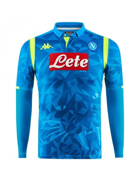 SSC NAPOLI LIGHT BLUE EUROPE ML JERSEY 2018/2019