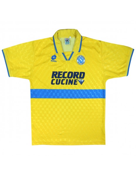 MAGLIA GIALLA RECORD CUCINE LOTTO 1995/96 MC