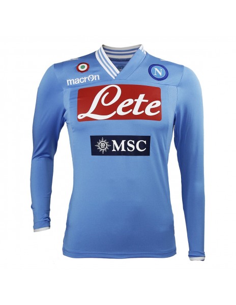 MAGLIA HOME SSC NAPOLI 2012/2013 MANICHE LUNGHE