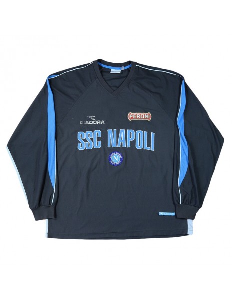 2000/2001 DARK GREY DIADORA NAPOLI LS SHIRT V57