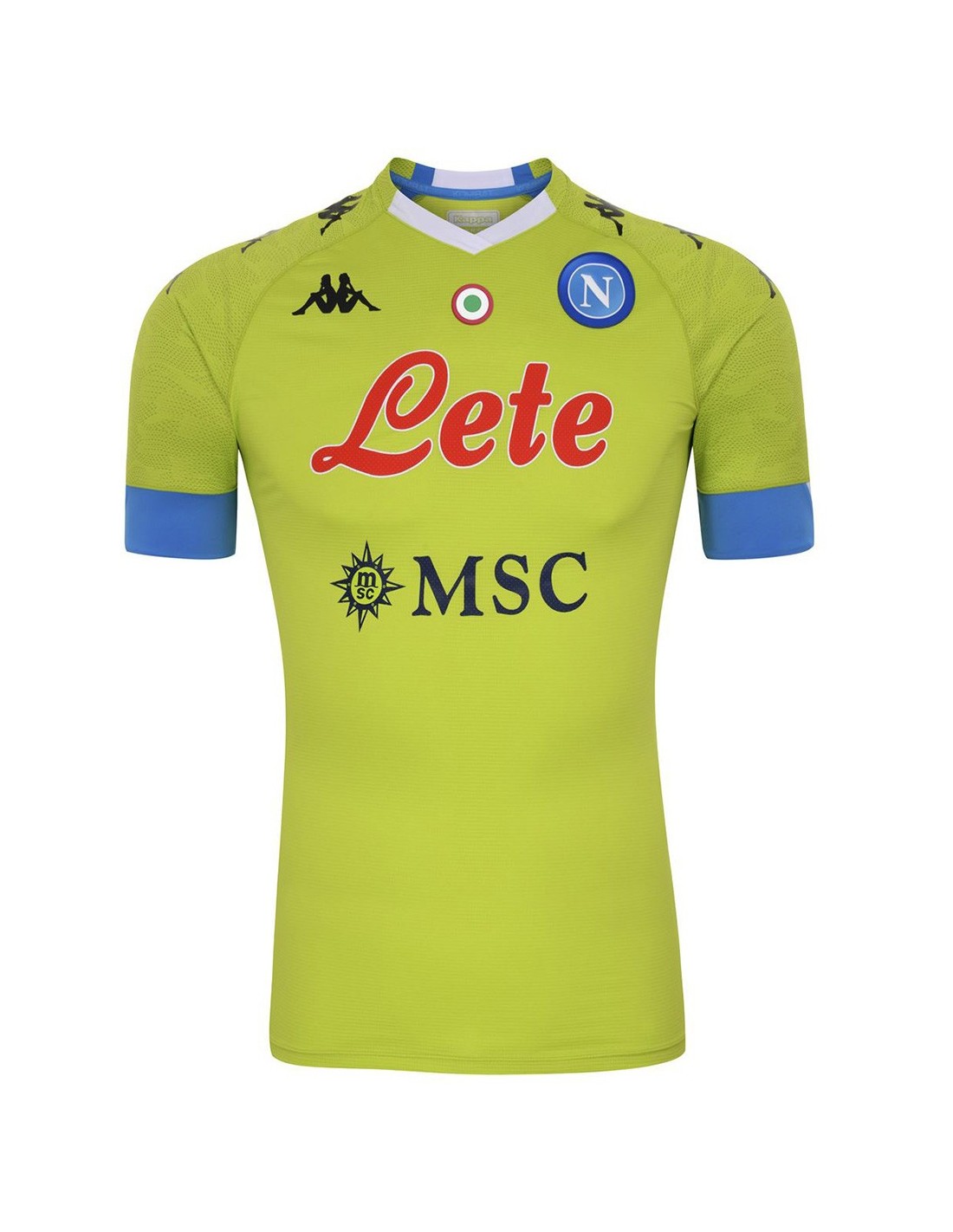 MAGLIA NAPOLI PORTIERE LIME 2020/2021