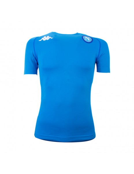 MAGLIA NAPOLI TEAM A COMPRESSIONE AZZURRA