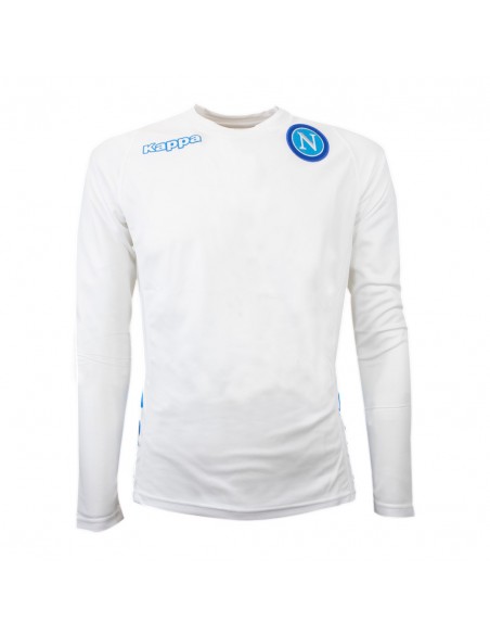 MAGLIA NAPOLI TEAM A COMPRESSIONE BIANCA ML