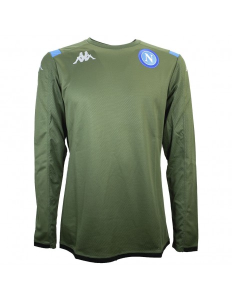 NAPOLI TRAINING GREEN MILITARY SHIRT ML