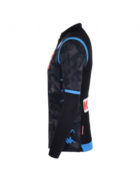 SSC NAPOLI BLACK ML JERSEY 2018/2019