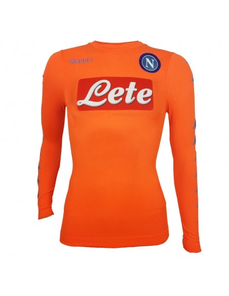 SSC NAPOLI CHAMPIONS GOALKEEPER ORANGE JERSEY ML 2016 / 2017