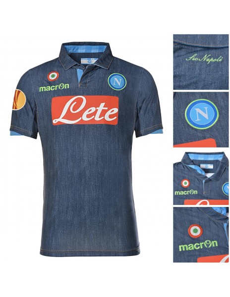 AWAY JERSEY BLUE JEANS EUROPA 2014 2015 KID