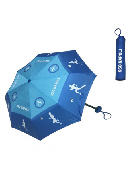 SSC NAPOL LIGHT BLUE SNAP UMBRELLA