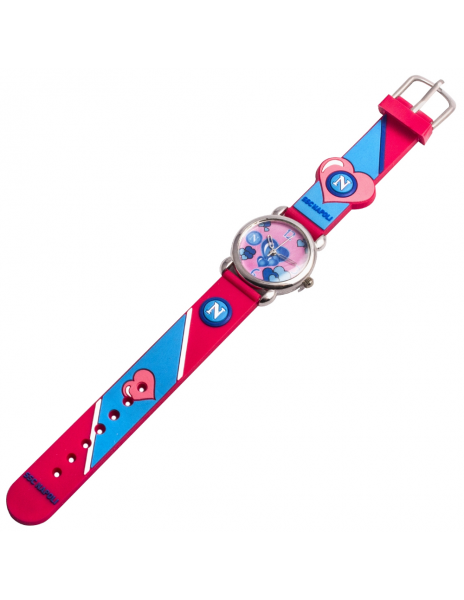 OROLOGIO ROSA/AZZURRO CUORE KID