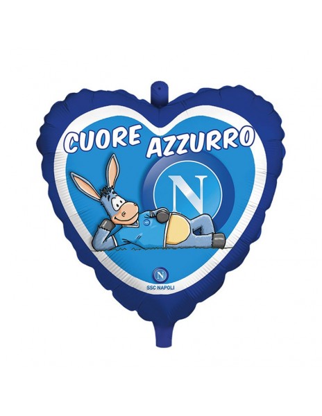 PALLONCINO CUORE AZZURRO