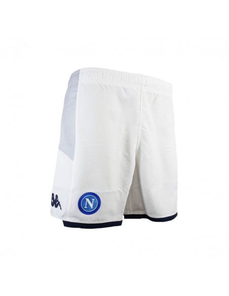 SSC NAPOLI EURO WHITE/GRAY SHORTS 2019/2020