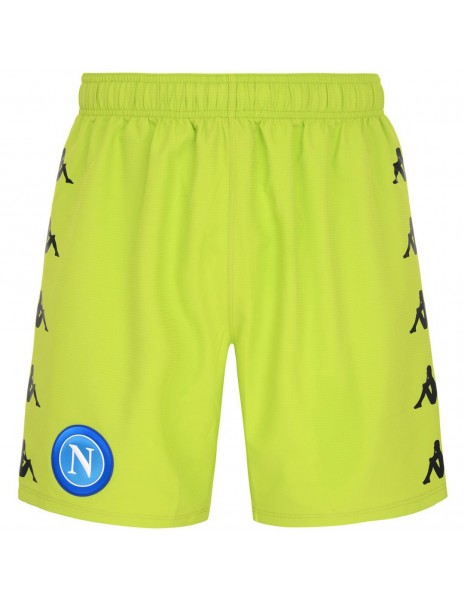 PANTALONCINI NAPOLI PORTIERE LIME 2020/2021