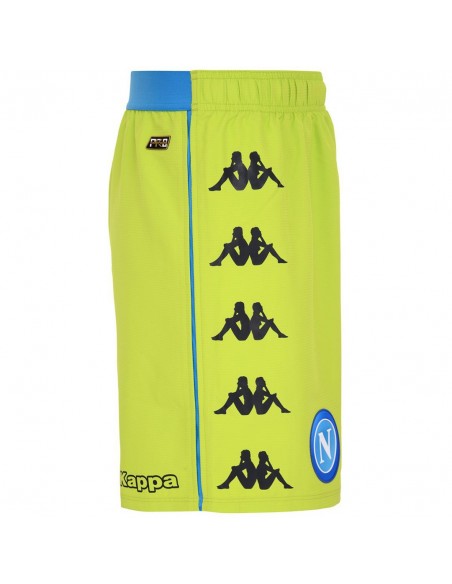 PANTALONCINI NAPOLI PORTIERE LIME 2020/2021