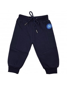 PANTALONE FELPATO BLU BAMBINO SSC NAPOLI