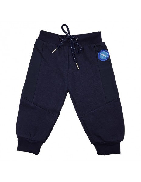 PANTALONE FELPATO BLU BAMBINO SSC NAPOLI