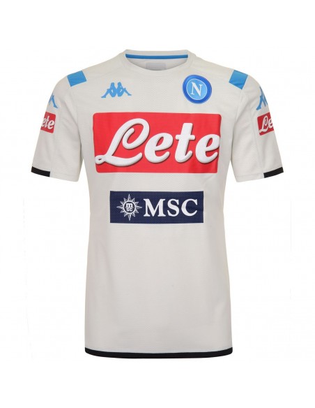 SSC NAPOLI TRAINING T-SHIRT LIGHT GRAY 19/20