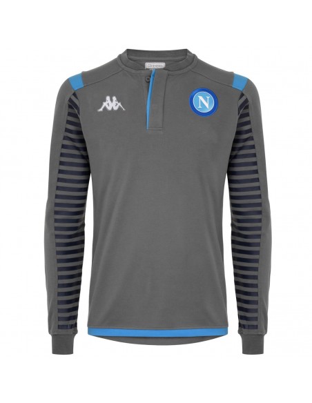 POLO NAPOLI ML DARK GRAY EUROPE