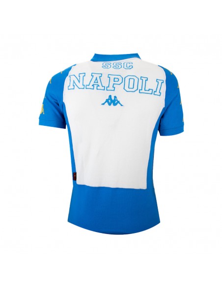 POLO NAPOLI TEAM LIGHT BLUE/GOLD