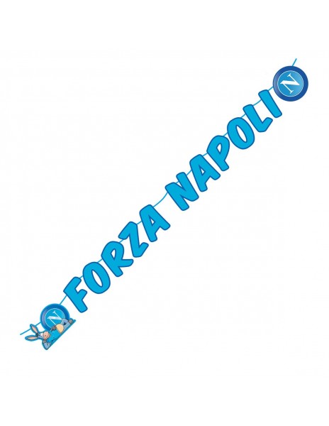 SCRITTA MAXI FORZA NAPOLI