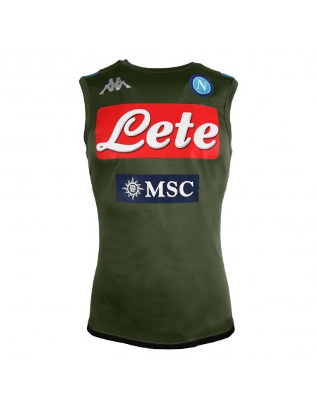 SSC NAPOLI GREEN TRAINING SLEEVELESS 19/20