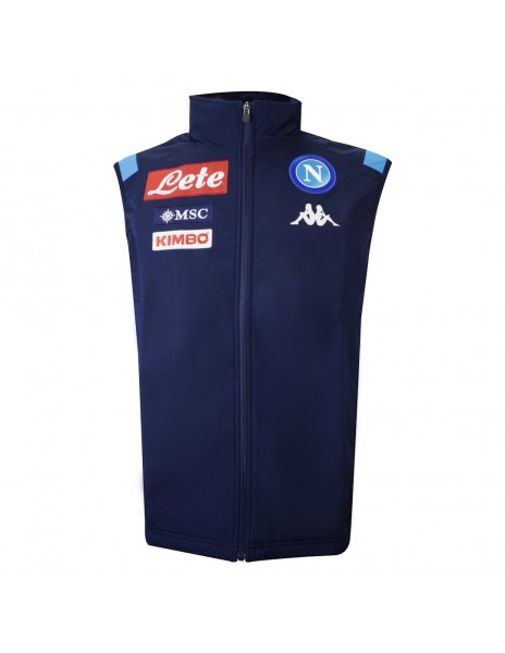 SSC NAPOLI GRAY STAFF SLEEVELESS 2016/2017