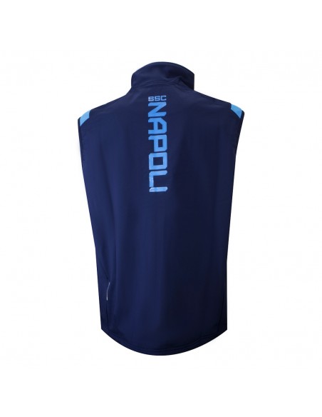 SSC NAPOLI GRAY STAFF SLEEVELESS 2016/2017