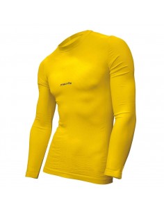 MACRON BETA YELLOW TECHNICAL UNDERSHIRT LS