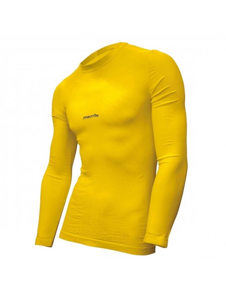 MACRON BETA YELLOW TECHNICAL UNDERSHIRT LS