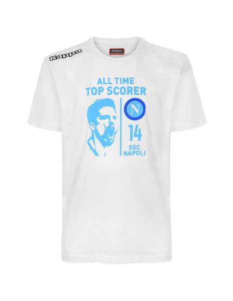 MERTENS ALL TIME TOP SCORER WHITE T-SHIRT