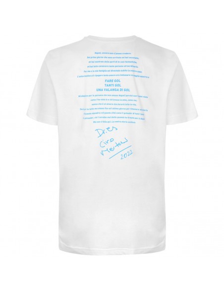 MERTENS ALL TIME TOP SCORER WHITE T-SHIRT