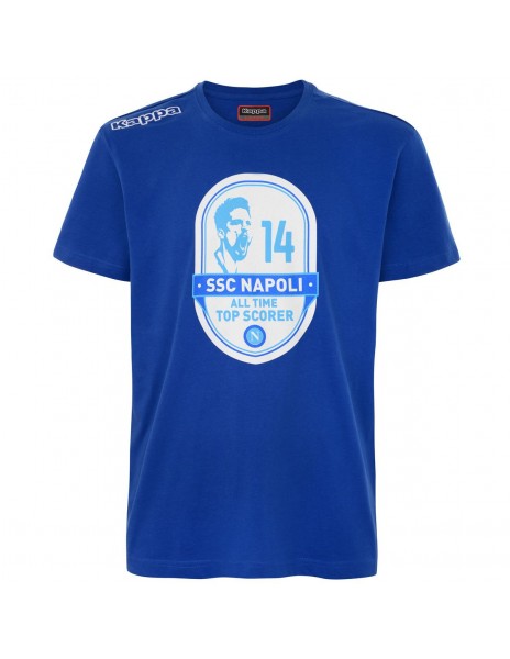 MERTENS ALL TIME TOP SCORER BLUE T-SHIRT