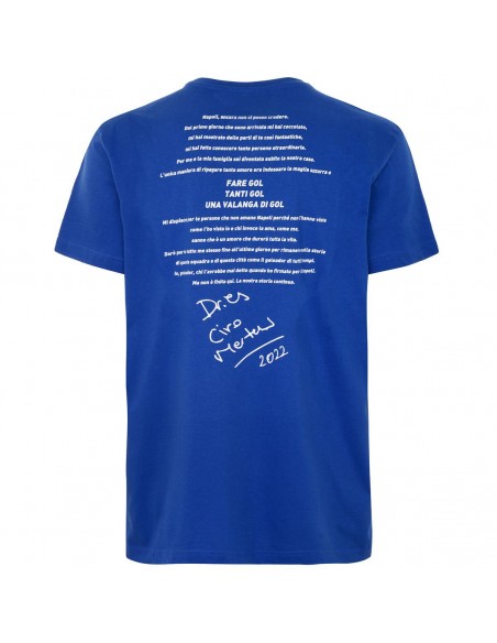 MERTENS ALL TIME TOP SCORER BLUE T-SHIRT