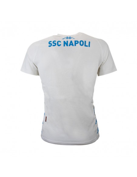 SSC NAPOLI STAFF WHITE T-SHIRT