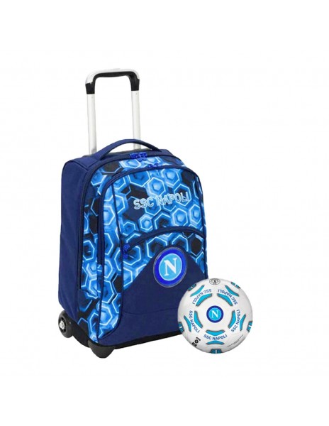 TROLLEY NAPOLI SEVEN CON PALLONE