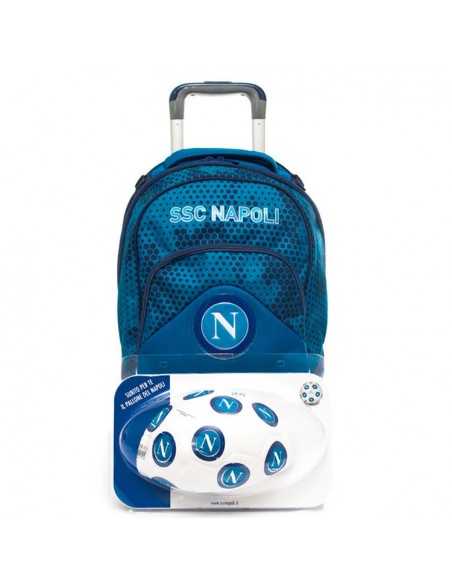 TROLLEY/ZAINO NAPOLI SEVEN CON PALLONE