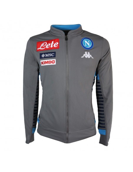 SSC NAPOLI ACETATE GRAY TRACKSUIT 19/20