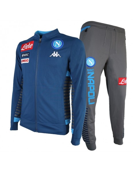 SSC NAPOLI TRACKSUIT FLEECE BLUE 19/20