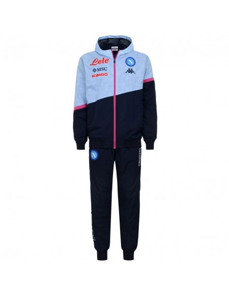 2020/2021 NAPOLI HOODED TRACKSUIT BLUE