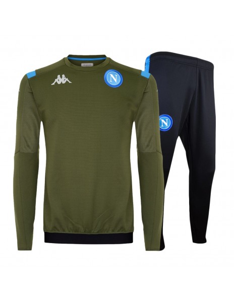 SSC NAPOLI TRAINING EUROPE TRACKSUIT GREEN