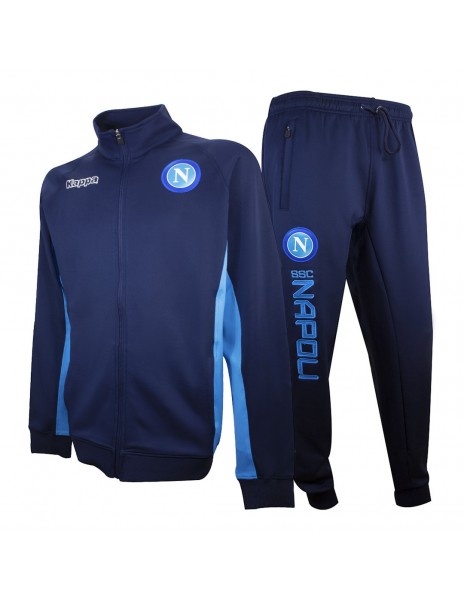 TUTA NAPOLI TRAINING WOVEN BLU