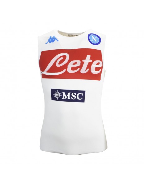 NAPOLI WHITE TRAINING SLEEVELESS 2019/2020