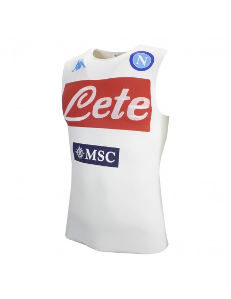 NAPOLI WHITE TRAINING SLEEVELESS 2019/2020