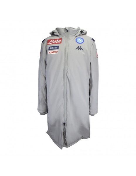 NAPOLI TEAM GRAY BENCH JACKET